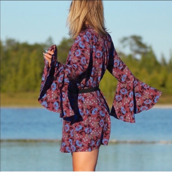 RARE! 🔮NWT FREE PEOPLE✨Magic Mystery Printed Tunic✨ - Picture 4 of 8